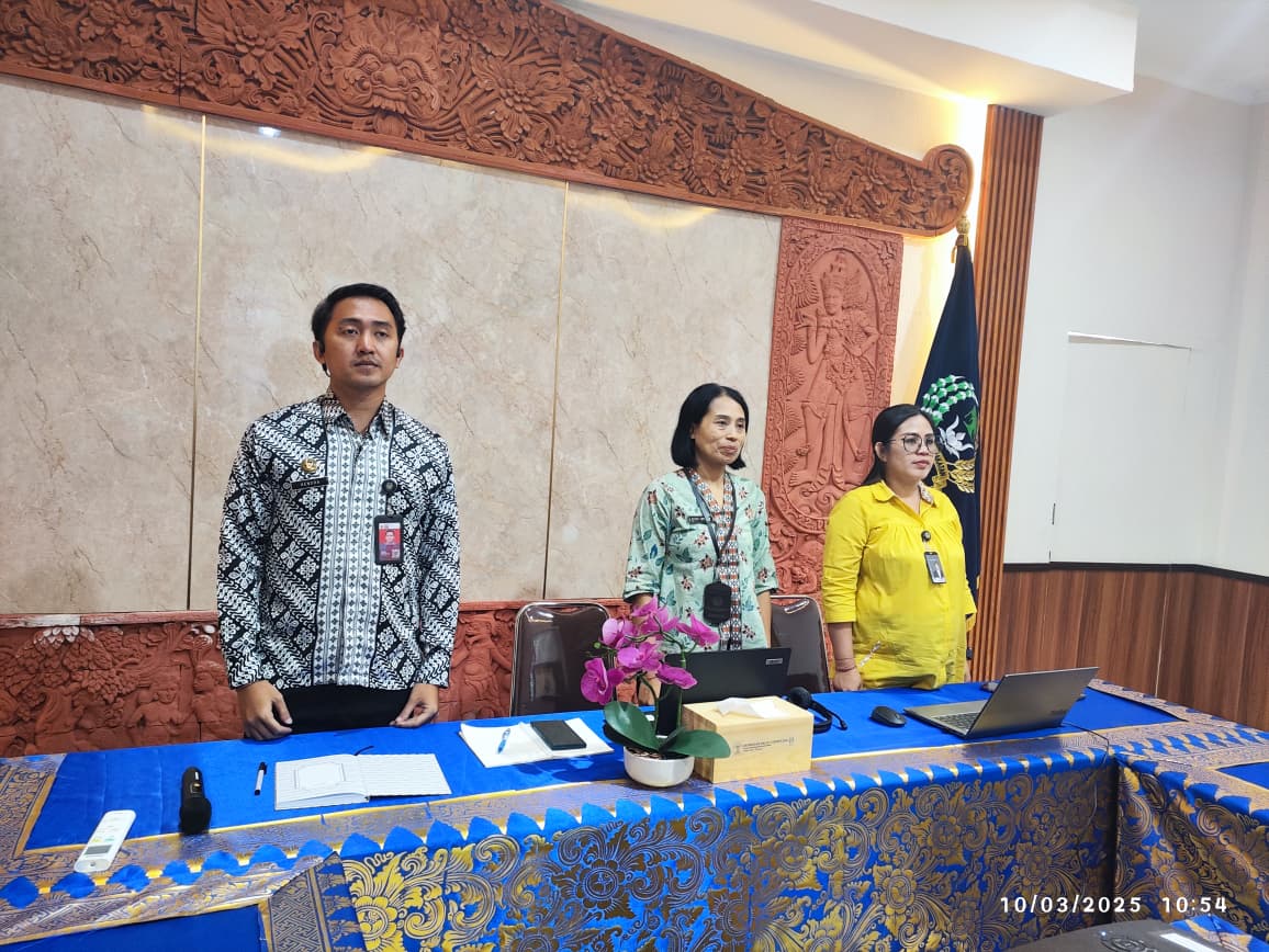 Dukung Akuntabilitas, Kanwil Ditjenpas Bali Ikuti Penyerahan LHP BPK Atas Laporan Keuangan Kemenkumham 2024
