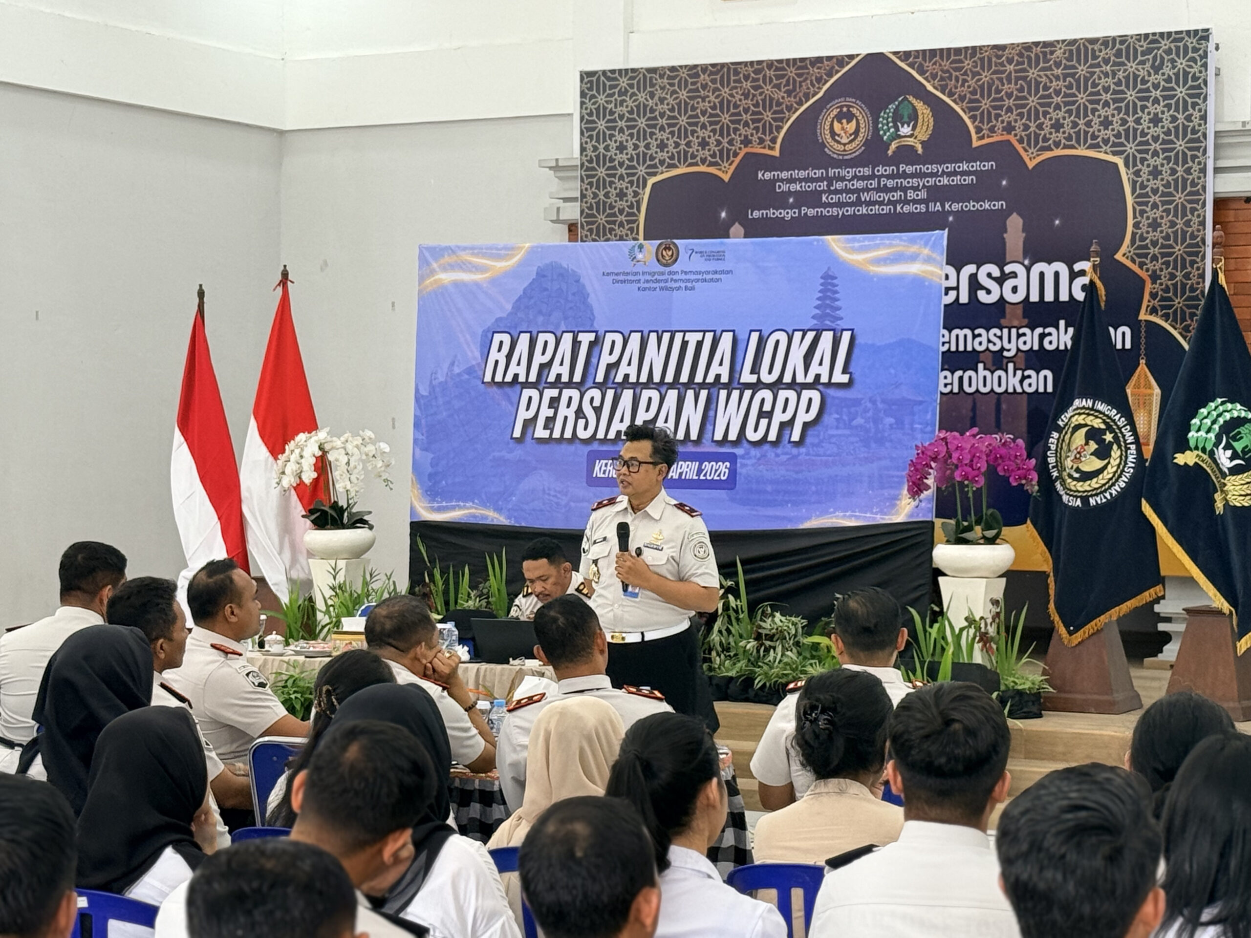PASTIKAN KESIAPAN MAKSIMAL, MENUJU WCPP 2026 KAKANWIL DITJENPAS BALI PIMPIN RAPAT PANITIA LOKAL BALI UNTUK SUKSESKAN EVENT INTERNASIONAL