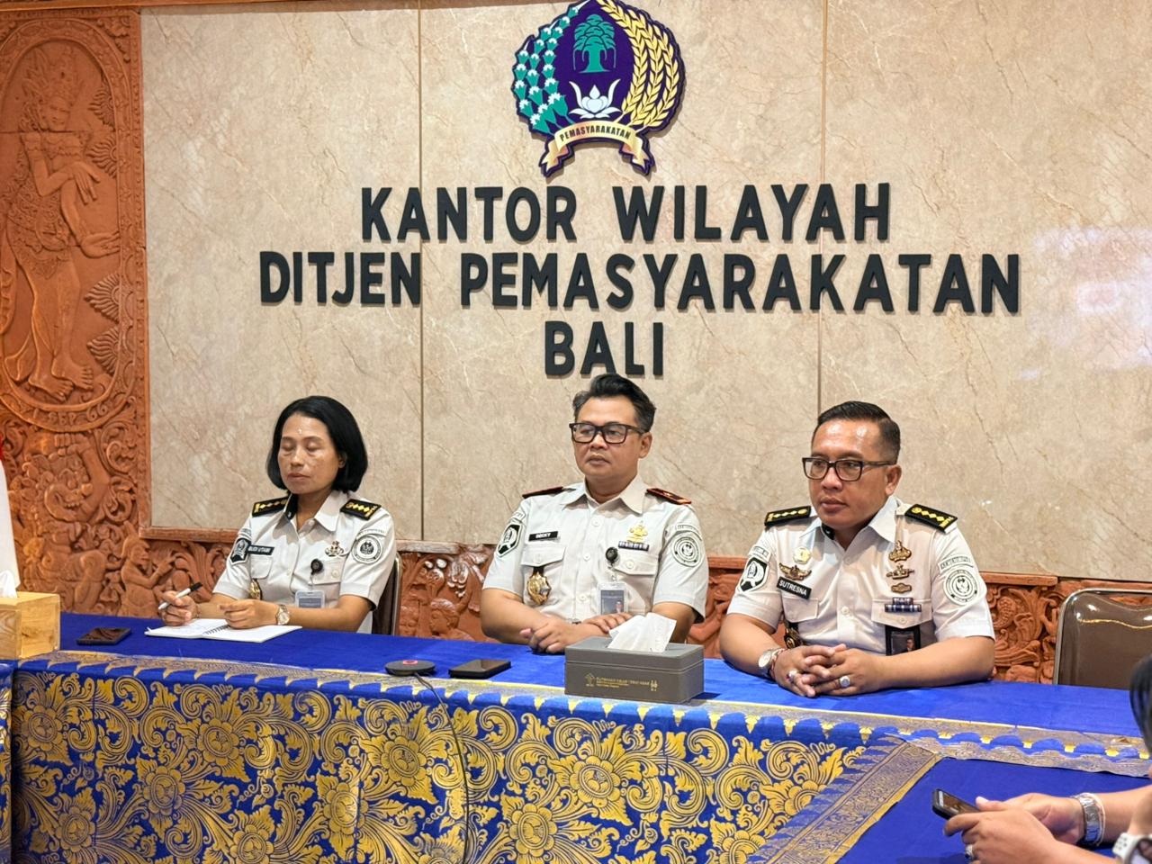 PENGARAHAN DIRJEN PEMASYARAKATAN, KANWIL DITJENPAS BALI SIAP TINGKATKAN TRANSPARANSI DAN AKUNTABILITAS LAYANAN UPT